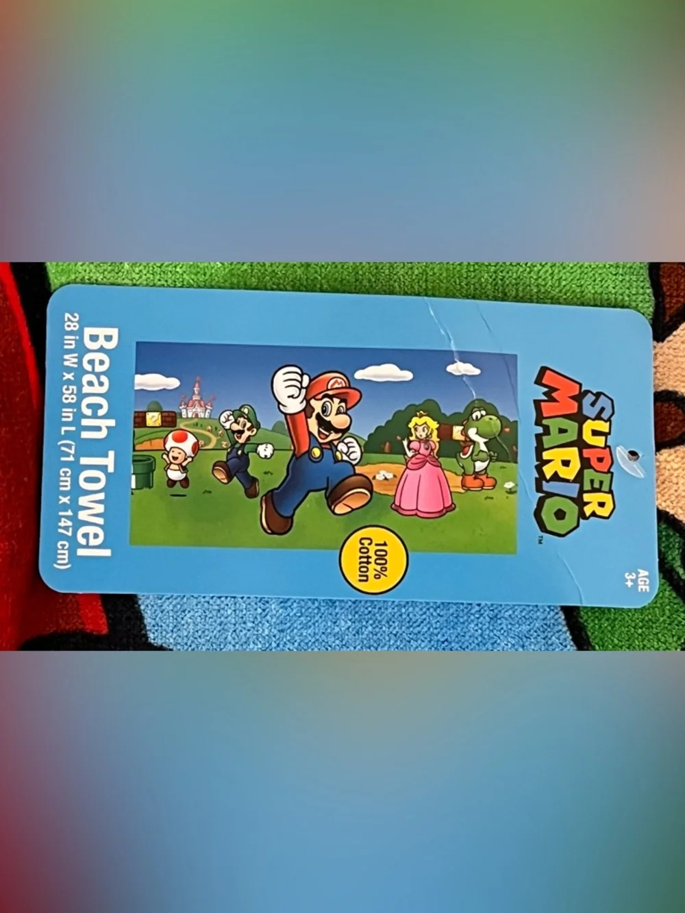 Nintendo Super Mario Brothers Beach Towel